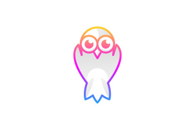 owl logo vector design template