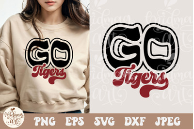 Go Tigers SVG PNG, tiger Svg, Tigers Svg, Commercial Use, Football Svg