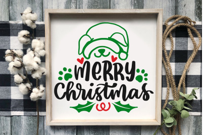 Merry Christmas SVG Cut File