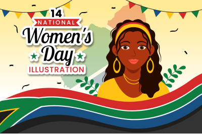 14 Happy Women Africa Day Illustration