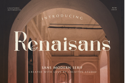 Renaisans Sans Modern Serif