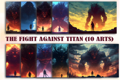 The Fight Against Titan Arts Bundle