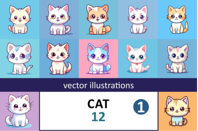 Cat cartoon character