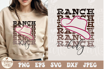 Ranch lady SVG PNG, Ranch Girl svg, Wife Rancher svg, Ranch Girl Svg