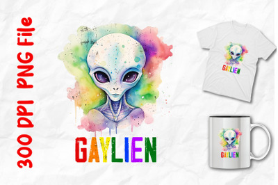 Rainbow Alien Pride