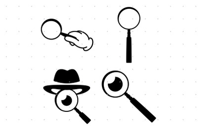 magnifying glass SVG