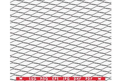 SVG Wavy Black Lines, Seamless Pattern, Digital clipart