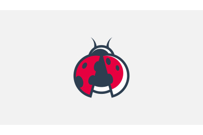 ladybug logo vector design template