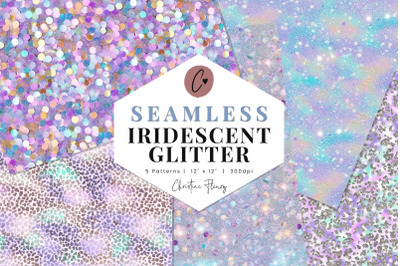 Iridescent Glitter Paper Mini Pack