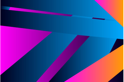 Minimal abstract background graphic design in neon colors. Trendy retr