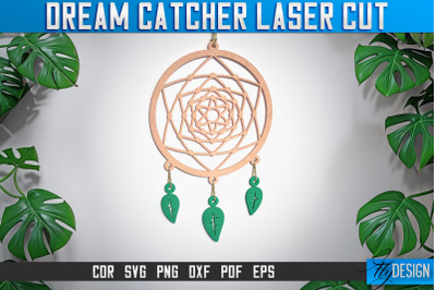 Dream Catcher Laser Cut SVG | Dream Catcher Laser Cut SVG Design | CNC