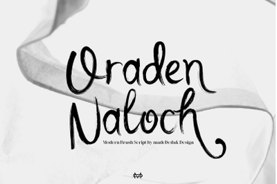 Oraden Naloch - Modern Brush Script