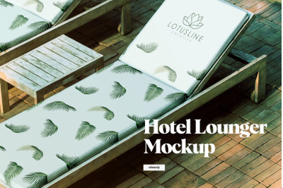 Hotel Lounger Mockup