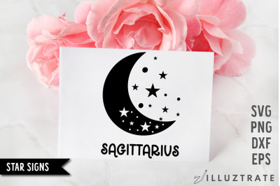 Sagittarius SVG Cut File | Star Sign Cutting Files | Zodiac