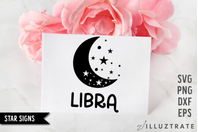 Libra SVG Cut File | Star Sign Cutting Files | Zodiac
