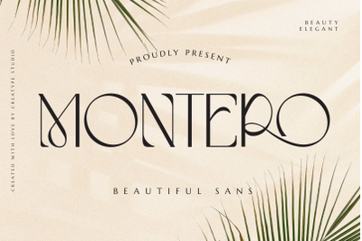 Montero Beautiful Sans