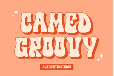 Camed Groovy Font