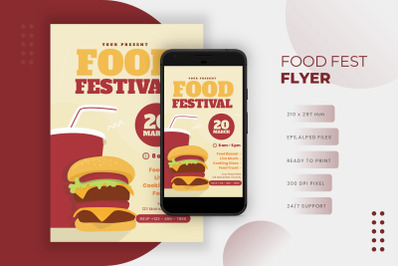 Food Fest - Flyer