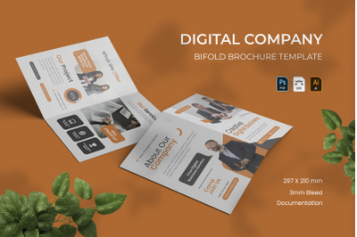 Digital Company - Bifold Brochure