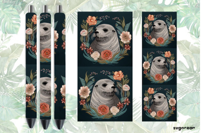 Embroidery Seal Pen Wraps | Sublimation