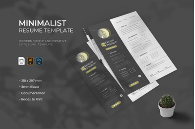 Minimalist - Resume