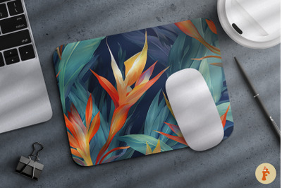 Bird Of Paradise Flowers Mouse Pad