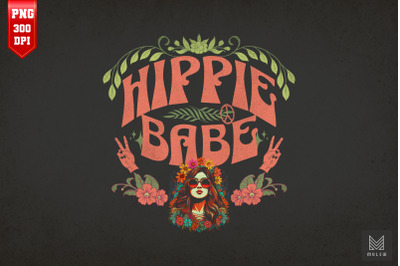 Hippie Babe Sublimation