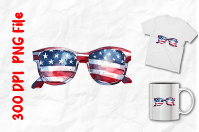 USA Flag Sunglasses