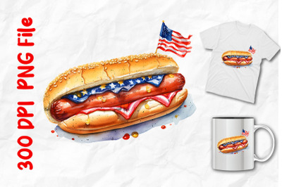 American Hot Dog