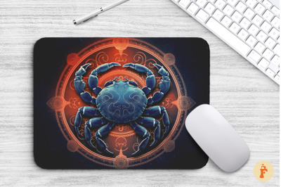 Cancer Zodiac Sign Mouse Pad