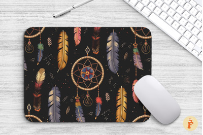 Boho Dream Catchers Mouse Pad