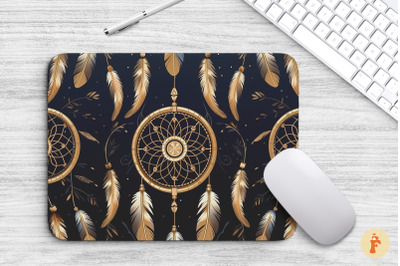 Dream Catchers Boho Style Mouse Pad