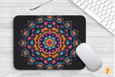 Boho Mandala Mouse Pad