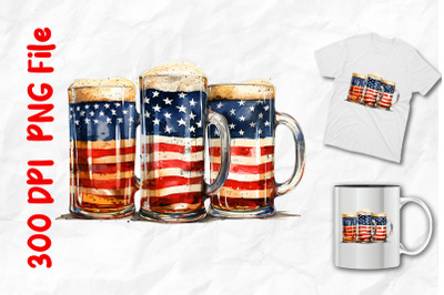 Retro Vintage Beer Mugs