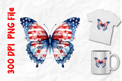 American Flag Butterfly