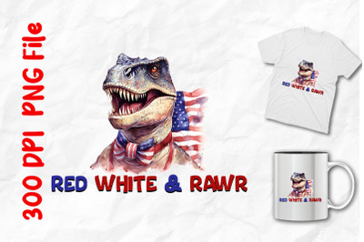 Red White And Rawr