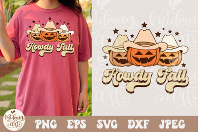 Howdy Fall SVG PNG, Howdy Cow Print Svg, Fall Shirt Svg, Western Svg,