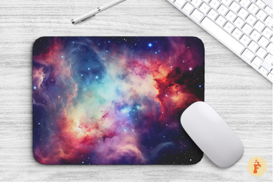 Nebula Galaxy Mouse Pad