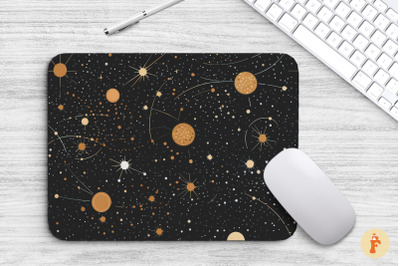 Constellations And Stars Mouse Pad