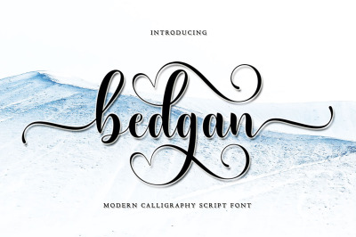 Bedgan Script Font