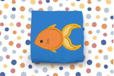 Pet Goldfish | Applique Embroidery