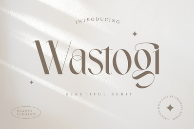 Wastogi Beautiful Serif