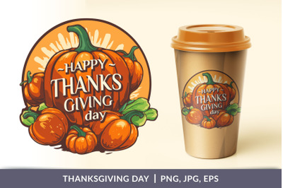 Happy Thanksgiving Day eps, png, jpeg