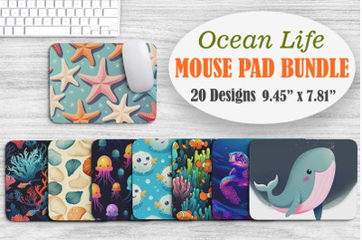 Ocean Life&nbsp;Mouse Pad Bundle