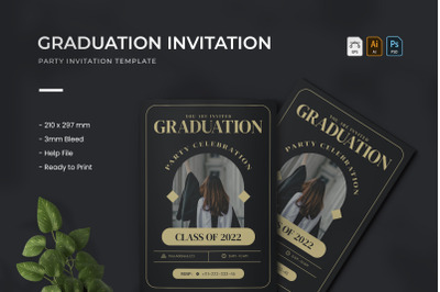 Graduation - Party Invitation