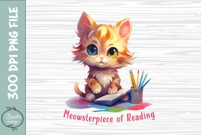 Meowsterpiece of Reading