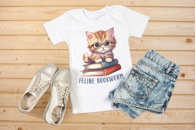 Feline Bookworm