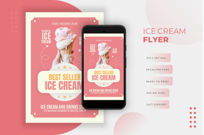 Ice Cream - Flyer