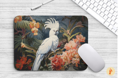 Mouse Pad Tropical Cockatoo