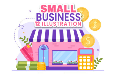 12 Small Business Loan Illustration